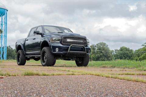 Dodge Mesh Grille w/30 Inch Dual Row Black Series LED 13-18 RAM 1500 Rough Country