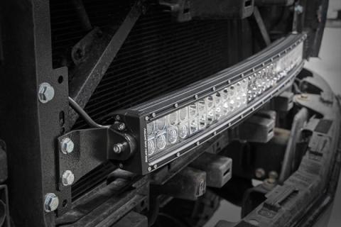 Chevrolet 30 Inch Curved Cree LED Grille Kit Dual Row 14-15 Silverado 1500 Rough Country