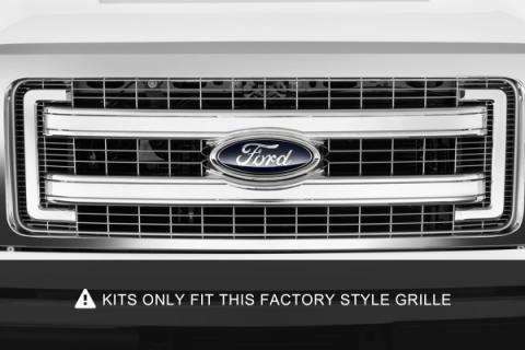 Ford 30 Inch Single LED Grille Kit Chrome Series 09-14 F-150 Rough Country