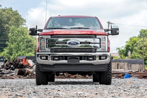 8 Inch LED Grille Kit Black Series 17-19 F-250 Lariat Rough Country