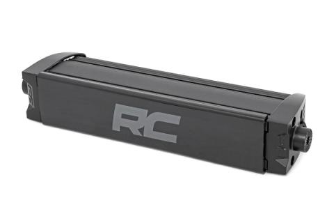 8 Inch CREE LED Light Bar Single Row, Pair Black Series w/Cool White DRL Rough Country