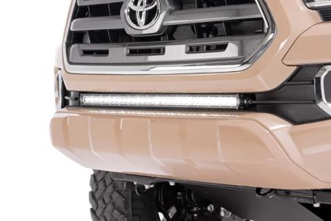 30 Inch CREE LED Light Bar Single Row Black Series w/Cool White DRL Rough Country