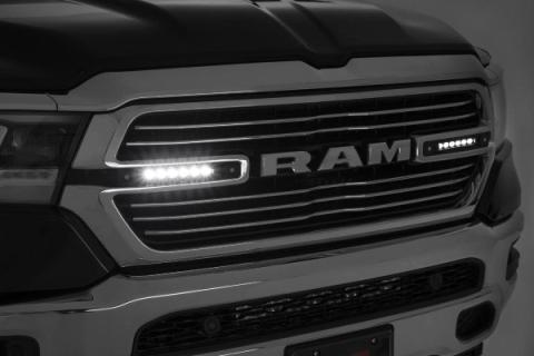 Dodge Dual 6 Inch LED Grille Kit Black Series 19-20 RAM 1500 Rough Country