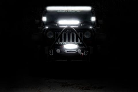 50 Inch CREE LED Light Bar Dual Row Black Series Rough Country