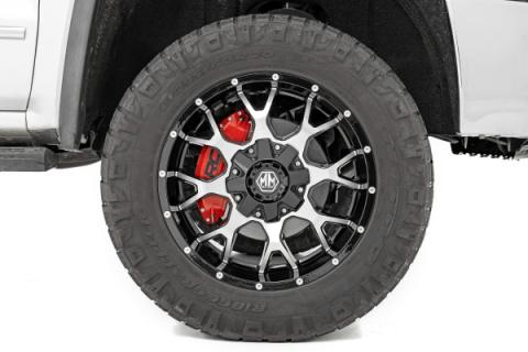 Caliper Cover Red Toyota 4Runner 2WD/4WD 03-UP Rough Country