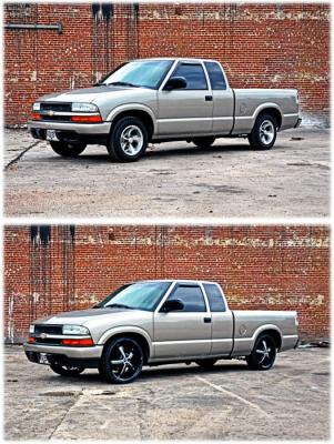 2 Inch/2.5 Inch Lowering Kit 91-03 Sonoma 83-97 S10 Blazer Rough Country