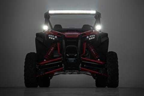 40 Inch Curved CREE LED Light Bar Dual Row Black Series Rough Country