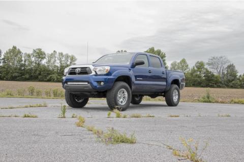 3 Inch Lift Kit Red Spacer w/N3 Shocks 05-21 Toyota Tacoma 2WD/4WD Rough Country