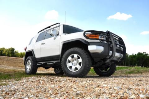 3 Inch Toyota Suspension Lift Kit Coil Spring Spacers 07-14 FJ Cruiser 4WD/2WD Red Rough Country
