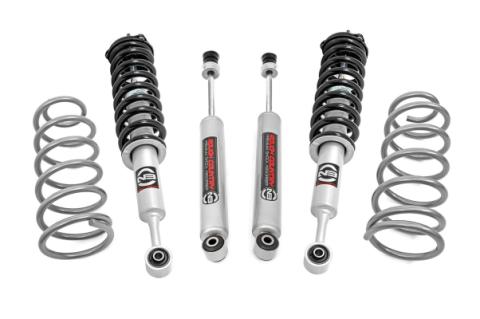 2 Inch Lift Kit RR Coils N3 Struts Toyota 4Runner 4WD (2010-2024) Rough Country