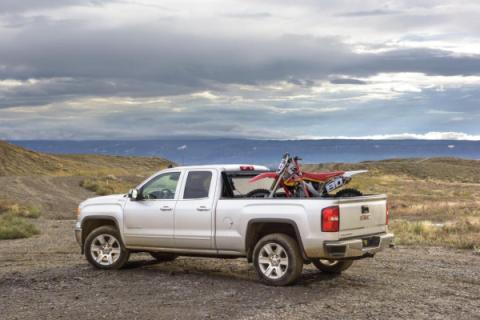 BAKFlip F1 Hard Folding Truck Bed Cover 2020-2026 Silverado/Sierra 2500 HD/3500 HD 6 Foot 10 Inch Bed BAK