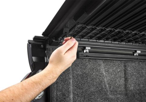 Revolver X4ts Hard Rolling Truck Bed Cover 2022-2026 Toyota Tundra 5 Foot 7 Inch Bed with or without Deck Rail System without Trail Special Edition Storage Boxes BAK