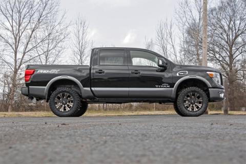 3 Inch Lift Kit N3 Struts and Shocks 17-21 Nissan Titan 4WD Rough Country