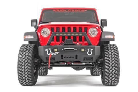 Jeep N3 Dual Steering Stabilizer 18-Up Wrangler JL Gladiator JT Rough Country
