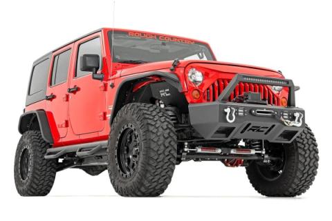 Jeep N3 Dual Steering Stabilizer 07-18 Wrangler JK Rough Country