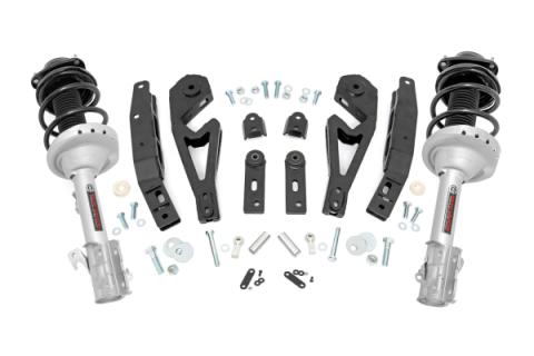 2 Inch Lift Kit N3 Front Struts Subaru Outback 4WD (2015-2019) Rough Country