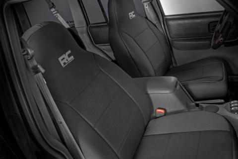 Seat Covers Non Detach Headrest Front and Rear 84-96 Jeep Cherokee XJ Rough Country