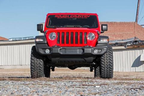 2.5 Inch Lift Kit Coils M1 Jeep Wrangler JL 4WD (2018-2023) Rough Country