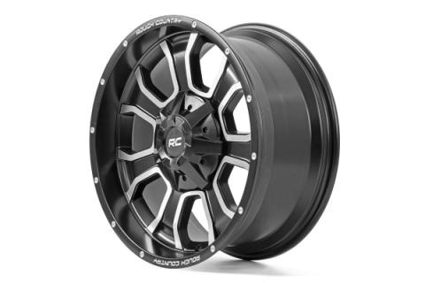 One-Piece Series 93 Wheel, 20x10 6x5.5 / 6x135 Rough Country