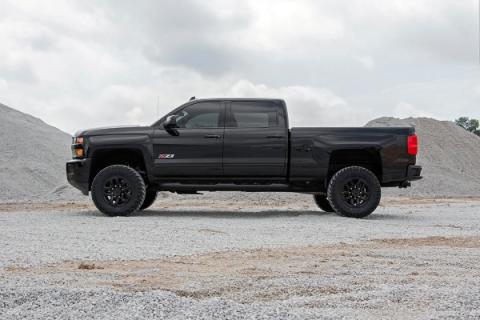 3.5 Inch Lift Kit Vertex w/ Overloads Silverado/Sierra 2500HD/3500HD (11-19) Rough Country