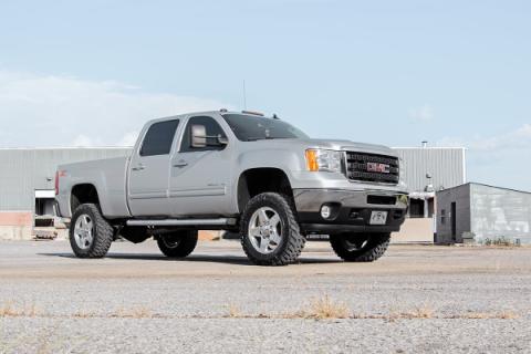 3.5 Inch Lift Kit V2 w/ Overloads Red Silverado/Sierra 2500HD/3500HD (11-19) Rough Country