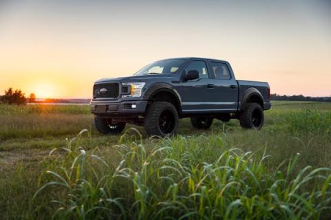 Defender Pocket Fender Flares Flat Black Ford F-150 2WD/4WD (15-20) Rough Country