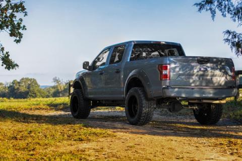 Defender Pocket Fender Flares Flat Black Ford F-150 2WD/4WD (15-20) Rough Country