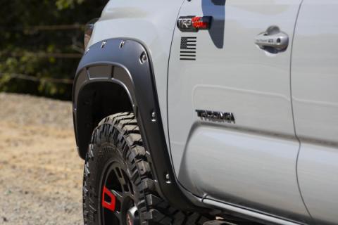 Defender Pocket Fender Flare Silver Sky Metallic Toyota Tacoma (16-23) Rough Country