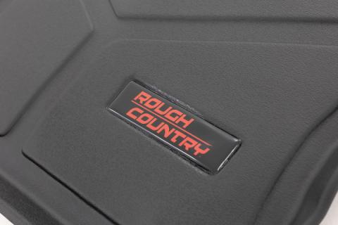 Heavy Duty Cargo Liner-18-20 Jeep Wrangler JL Unlimited w/Factory Subwoofer Rough Country