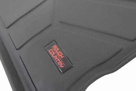 Heavy Duty Cargo Liner-18-20 Jeep Wrangler JL Unlimited w/Factory Subwoofer Rough Country