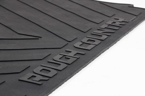 Ram Bed Mat w/RC Logos 03-Up RAM 2500/3500 6ft 4 Inch Bed Rough Country