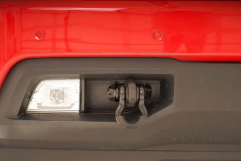 Chevy Tow Hook to Shackle Conversion Kit w/Standard D-Rings &amp; Rubber Isolators 19-20 Silverado 1500 Rough Country