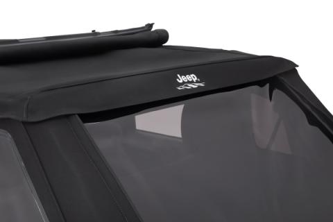 Jeep Trektop - Jeep 07-18 Wrangler JK 2-Door (Premium Black Twill) Bestop