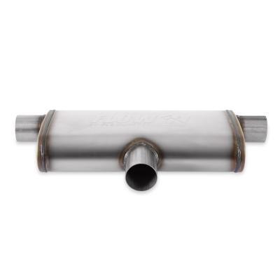 Flow Fx Muffler Flow Fx Muffler 2.5 In/Out Oval Body Transverse Moderate Sound Stainless Steel Flowmaster