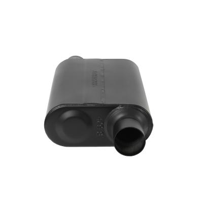 Super 44 Series Chambered Muffler Super 44 Series Stainless Steel 2.50 Offset In 2.50 Offset Out Aggressive Sound Flowmaster