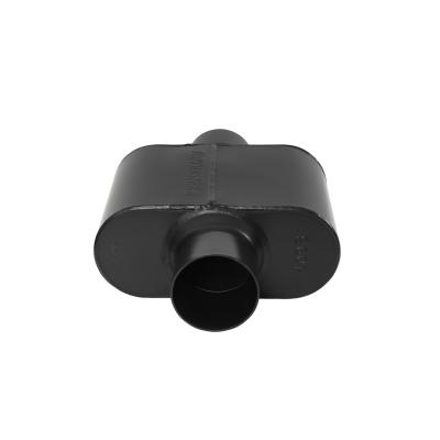 Super 10 Series Chambered Muffler Super 10 Series Stainless Steel- 3.00 Center In 3.00 Center Out Aggressive Sound Flowmaster