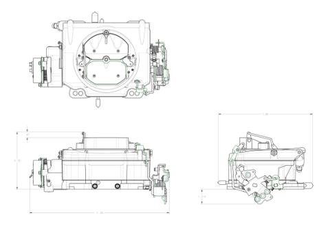 750 Cfm Street Demon Carburetor 750 Cfm Vacuum Secondaries Shiny Gasoline Demon Fuel Systems