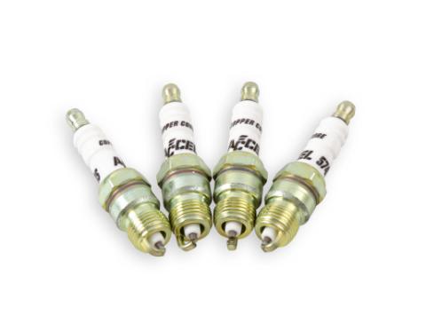 HP Copper Spark Plug Shorty 14MM Thread .460 In Reach Tapered Seat 2 Pack Of 0574S-4 ACCEL