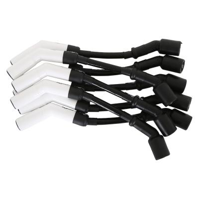 Race Spark Plug Wire Set Extreme 9000 Ceramic Boot Ls Terminals Ls3/Ls4/Ls7 Custom Fit Race Extreme Heat Ceramic Boot Ferro-Spiral Core Spark Plug Wire Set ACCEL