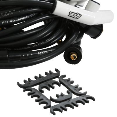 Spark Plug Wire Set Chrysler / Dodge / Plymouth Except Hemi Custom Fit Extreme Heat Ceramic Boot Spark Plug Wire Set Big Block Chrysler 361-440 With 45 Degree Boots ACCEL