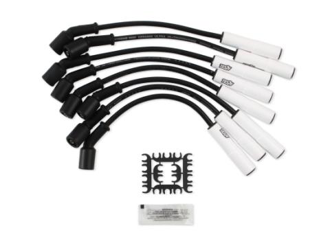 Spark Plug Wire Set Extreme 9000 Ceramic Boot Custom Fit Extreme Heat Ceramic Boot Wire Sets 12 Direct Fit For 2014+ Gen 5 Lt1/Lt4 Based Engines Corvette/Camaro/Truck/Suv ACCEL