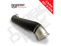 Exhaust Pipe For 04-10 Silverado/Sierra 2500/3500 6.5L LLY LBZ LMM Oxygen Sensor Bung Included Diamond Eye