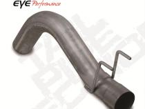 Exhaust Pipe 5 Inch 07.5-10 Silverado/Sierra 2500/3500 Diesel First Section Pass Stainless Exhaust Tail Pipe Diamond Eye