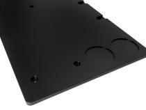 19-23 Jeep Gladiator Overland Tailgate Table Smooth Surface Black All Pro Off Road