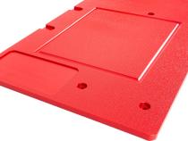 19-23 Jeep Gladiator Overland Tailgate Table Divided Cutting Board Red All Pro Off Road