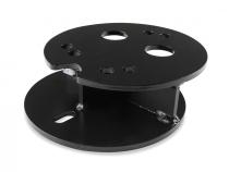 1987-2018 Jeep Wrangler YJ TJ JK Spare Tire Carrier Spacer Black Powdercoat Steel Anvil Off-Road