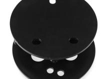 1987-2018 Jeep Wrangler YJ TJ JK Spare Tire Carrier Spacer Black Powdercoat Steel Anvil Off-Road