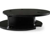 1987-2018 Jeep Wrangler YJ TJ JK Spare Tire Carrier Spacer Black Powdercoat Steel Anvil Off-Road