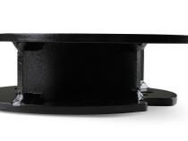 1987-2018 Jeep Wrangler YJ TJ JK Spare Tire Carrier Spacer Black Powdercoat Steel Anvil Off-Road