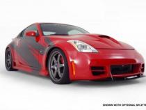 350Z Z33 4 Piece Body Kit Series 3 Skirts w/Series 2 Front Fascia Unpainted For 03-08 Nissan 350Z Stillen